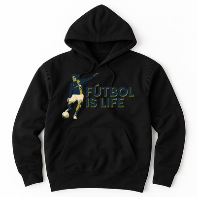 Futbol Is Life Football Lovers Soccer Funny Hoodie
