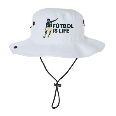 Futbol Is Life Football Lovers Soccer Funny Legacy Cool Fit Booney Bucket Hat