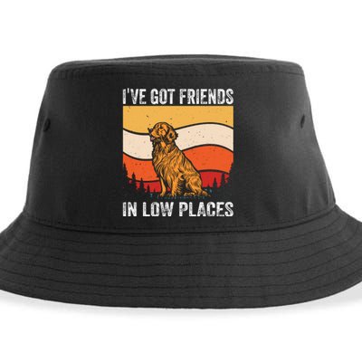 Friends In Low Places Sustainable Bucket Hat