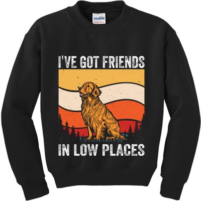 Friends In Low Places Kids Sweatshirt