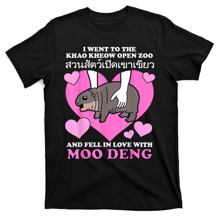 Fell In Love With Moo Deng T-Shirt