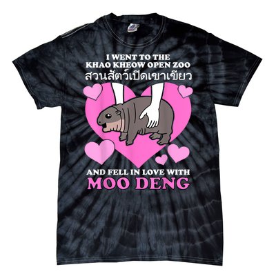 Fell In Love With Moo Deng Tie-Dye T-Shirt