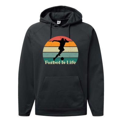 Futbol Is Life Performance Fleece Hoodie