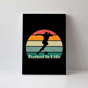 Futbol Is Life Canvas