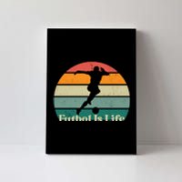 Futbol Is Life Canvas