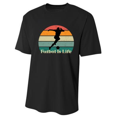 Futbol Is Life Performance Sprint T-Shirt