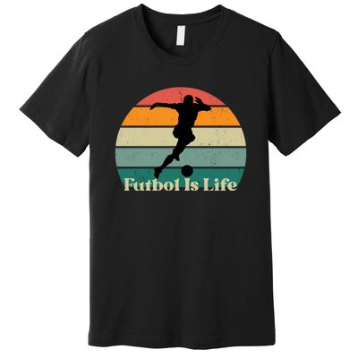 Futbol Is Life Premium T-Shirt