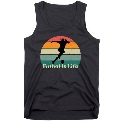 Futbol Is Life Tank Top