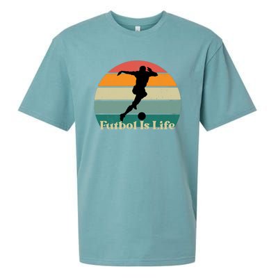 Futbol Is Life Sueded Cloud Jersey T-Shirt