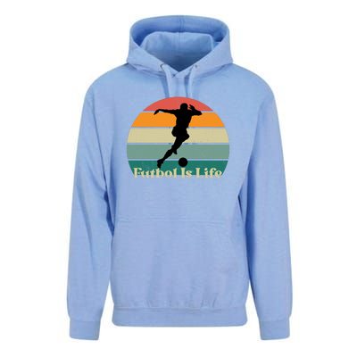 Futbol Is Life Unisex Surf Hoodie