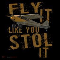 Fly It Like You STOL It Sustainable Bucket Hat