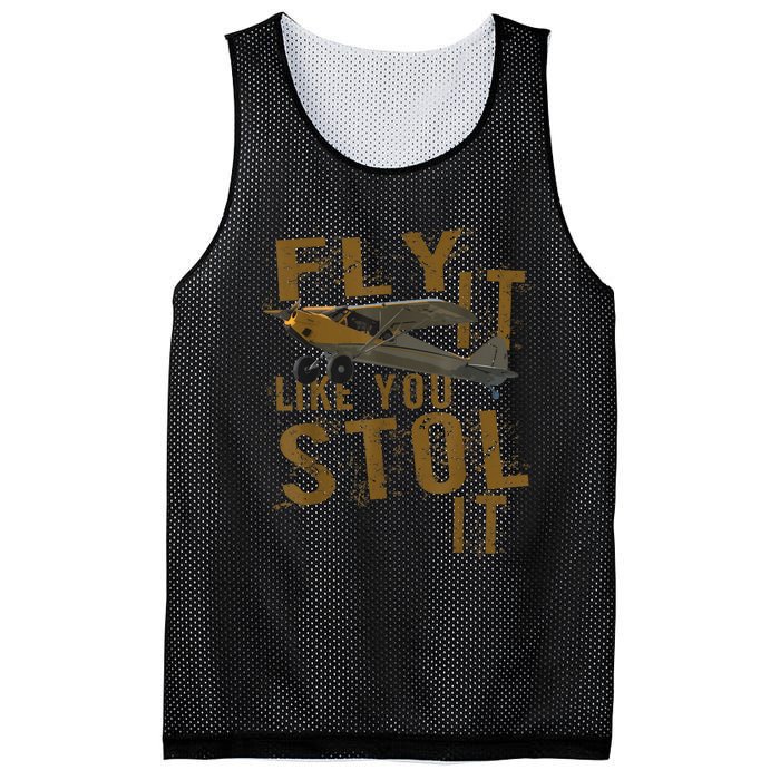 Fly It Like You STOL It Mesh Reversible Basketball Jersey Tank