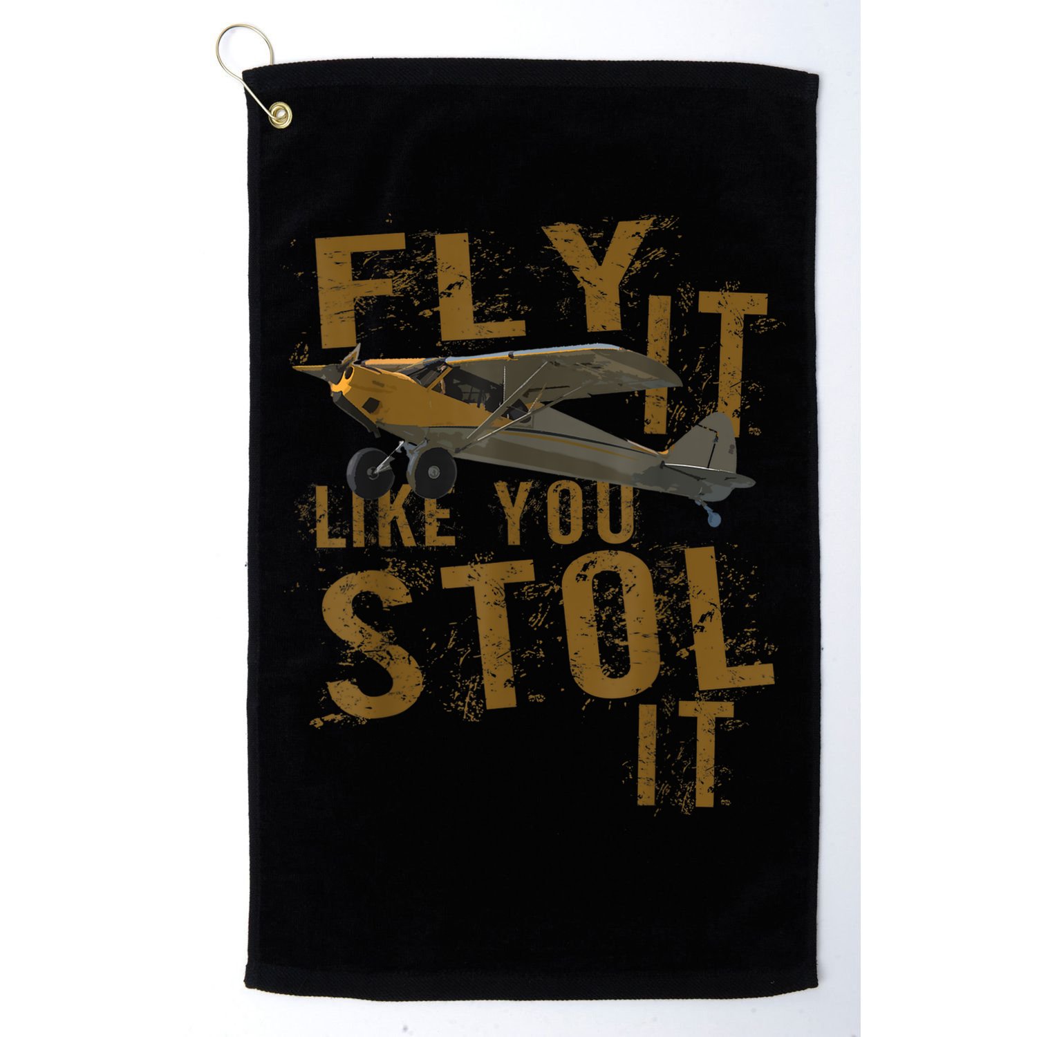 Fly It Like You STOL It Golf Towel