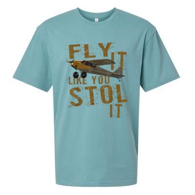 Fly It Like You STOL It Sueded Cloud Jersey T-Shirt