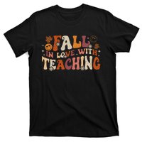 Fall In Love With Teaching Autum Thanksgiving T-Shirt