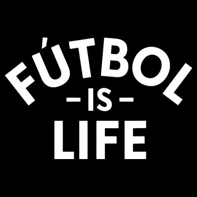 Futbol Is Life Soccer Funny Football Lover T-Shirt