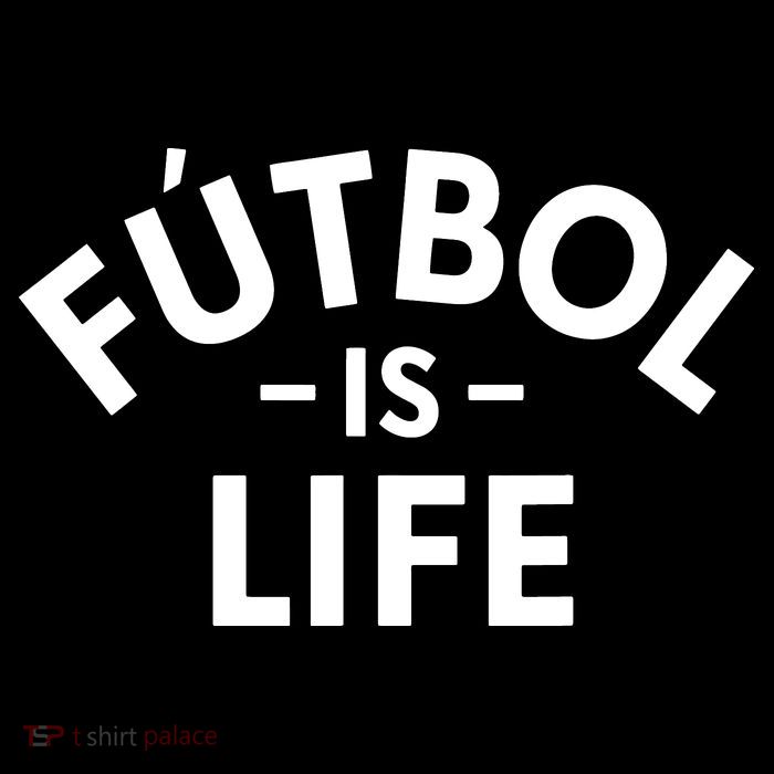 Futbol Is Life Soccer Funny Football Lover Premium T-Shirt