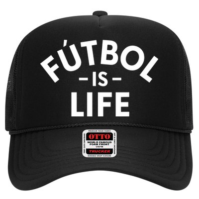 Futbol Is Life Soccer Funny Football Lover Trucker Hat