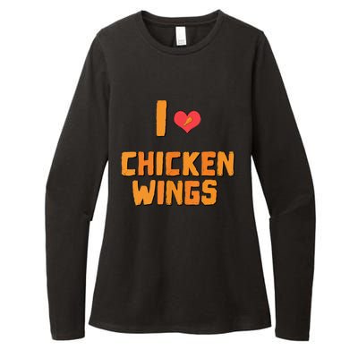 Funny I Love Chicken Wings Gift Fast Food Gift Gift Womens CVC Long Sleeve Shirt