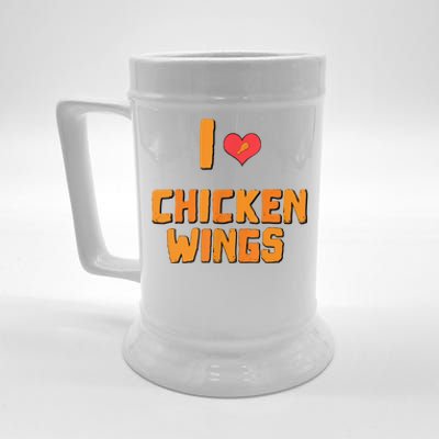 Funny I Love Chicken Wings Gift Fast Food Gift Gift Beer Stein