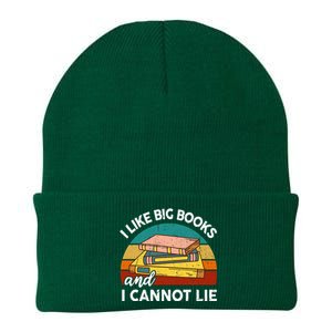 Funny I Like Big Books Cannot Lie English Reading Teacher Knit Cap Winter Beanie