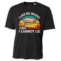 Funny I Like Big Books Cannot Lie English Reading Teacher Cooling Performance Crew T-Shirt