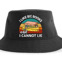 Funny I Like Big Books Cannot Lie English Reading Teacher Sustainable Bucket Hat