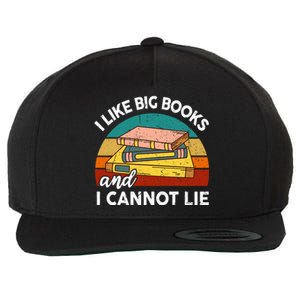 Funny I Like Big Books Cannot Lie English Reading Teacher Wool Snapback Cap