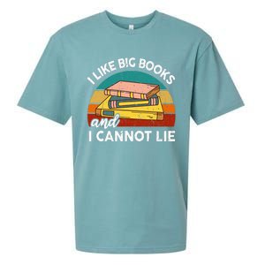 Funny I Like Big Books Cannot Lie English Reading Teacher Sueded Cloud Jersey T-Shirt