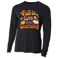 Fall In Love With Learning Teacher Cooling Performance Long Sleeve Crew