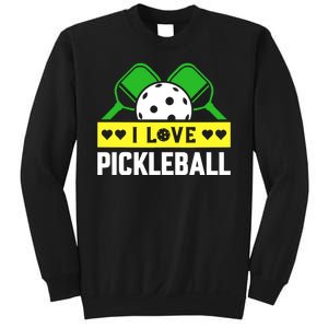 Funny I Love Pickleball Sweatshirt