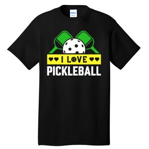 Funny I Love Pickleball Tall T-Shirt