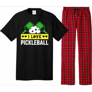 Funny I Love Pickleball Pajama Set