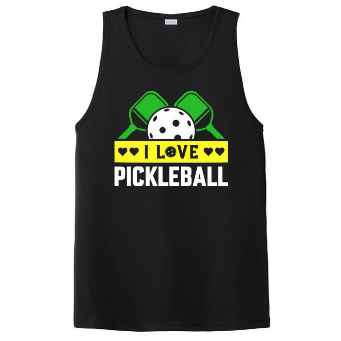 Funny I Love Pickleball PosiCharge Competitor Tank