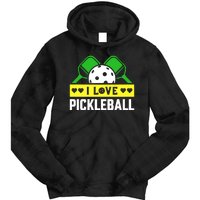 Funny I Love Pickleball Tie Dye Hoodie