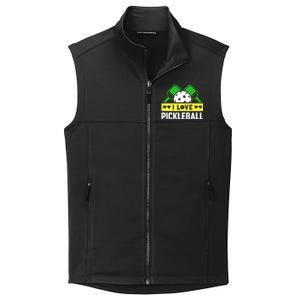 Funny I Love Pickleball Collective Smooth Fleece Vest