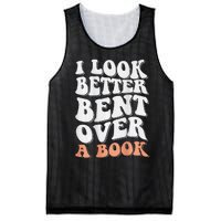 Funny I Look Better Bent Over (On Back) Mesh Reversible Basketball Jersey Tank