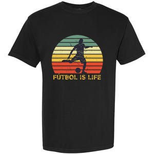 Futbol Is Life Garment-Dyed Heavyweight T-Shirt