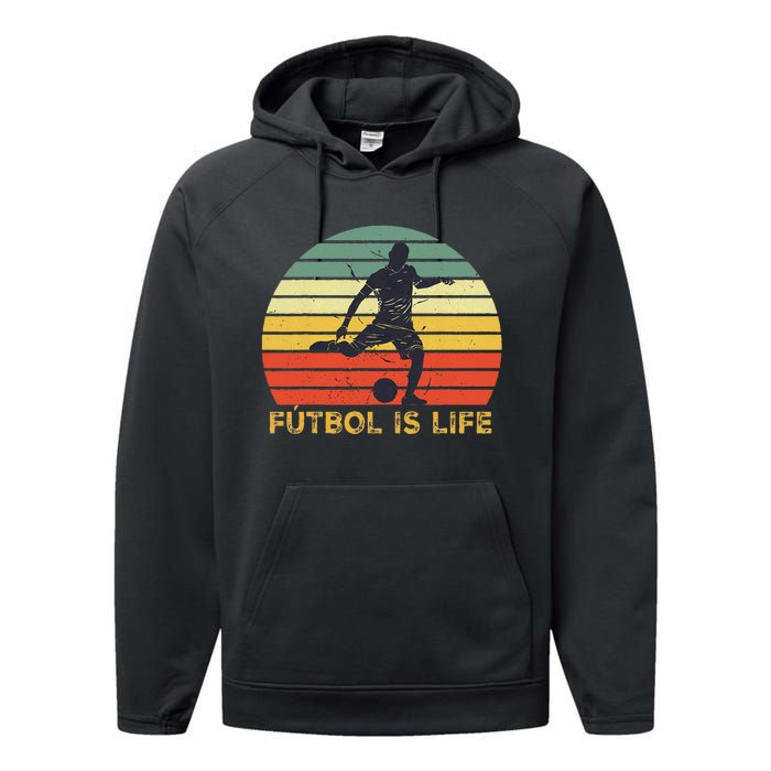 Futbol Is Life Performance Fleece Hoodie