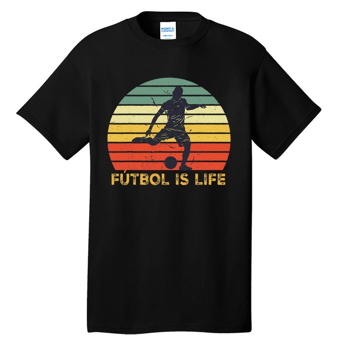 Futbol Is Life Tall T-Shirt