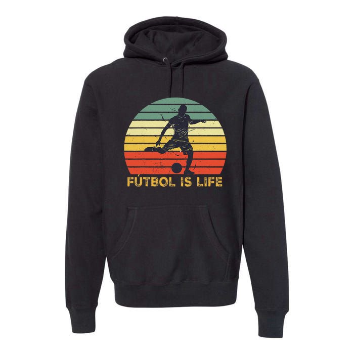 Futbol Is Life Premium Hoodie