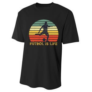 Futbol Is Life Performance Sprint T-Shirt