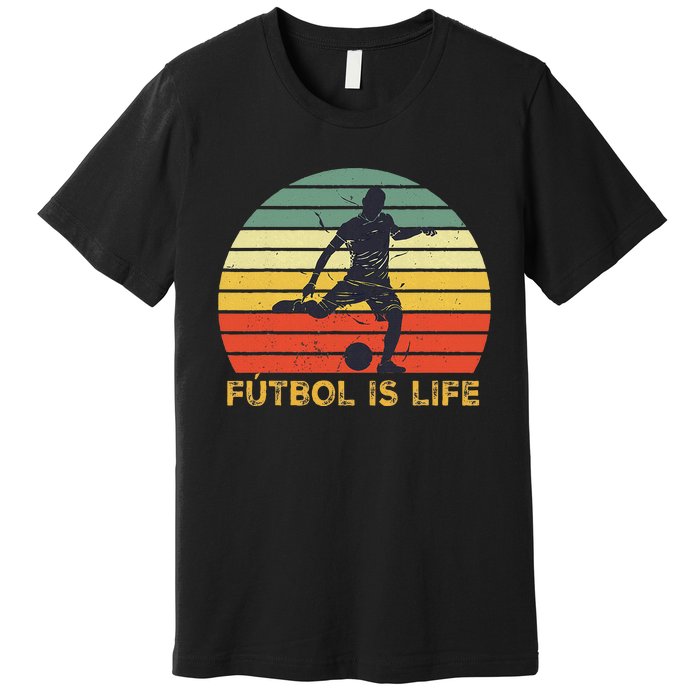 Futbol Is Life Premium T-Shirt