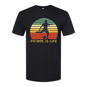 Futbol Is Life Softstyle CVC T-Shirt