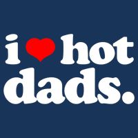 Funny I Love Hot Dads Top For Hot Dad Joke I Heart Hot Dads Cool Comfort Performance Bucket Hat