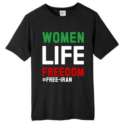 Free Iran Life Freedom Stand With Persian Funny Gift Tall Fusion ChromaSoft Performance T-Shirt