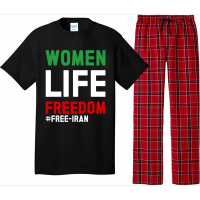 Free Iran Life Freedom Stand With Persian Funny Gift Pajama Set