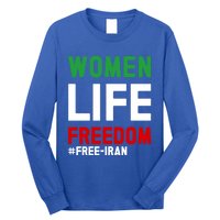 Free Iran Life Freedom Stand With Persian Funny Gift Long Sleeve Shirt