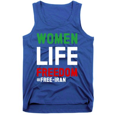 Free Iran Life Freedom Stand With Persian Funny Gift Tank Top