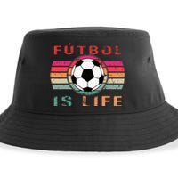 Futbol Is Life Futbol Is Life Vintage Sustainable Bucket Hat